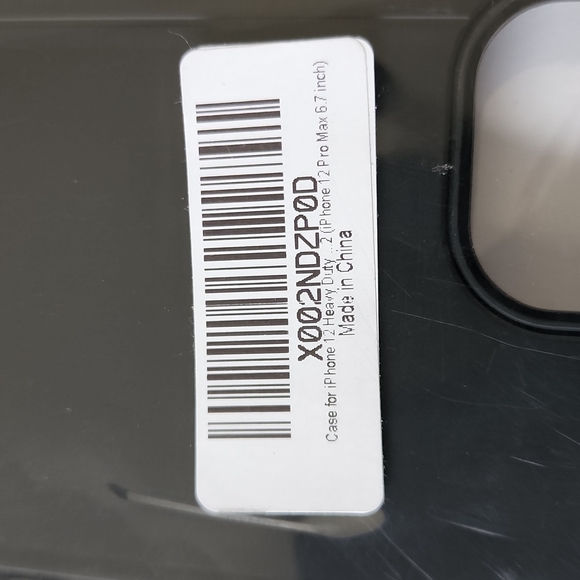 Bundle 3 for $9 - iPhone 12 Pro Max Cell Phone Case, 6.7 inches, Black color - Picture 4 of 4